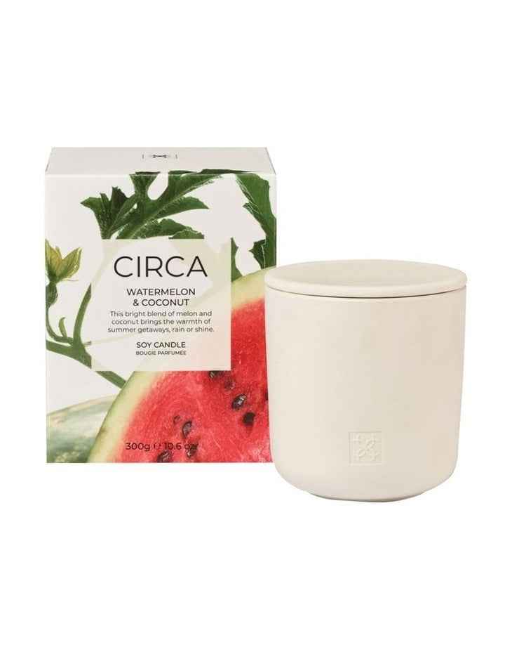 Watermelon And Coconut Soy Candle 300g