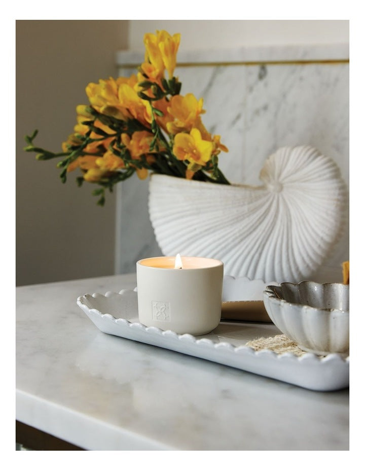 Cotton Flower And Freesia Soy Candle