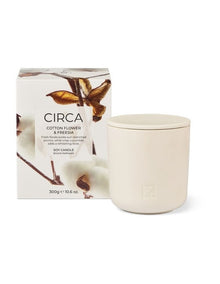 Cotton Flower And Freesia Soy Candle