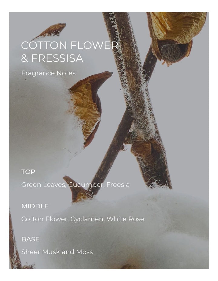 Cotton Flower and Freesia Scent Stems Refill