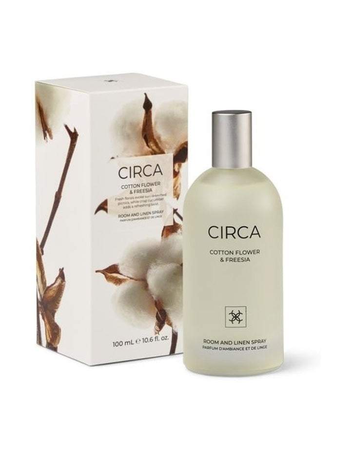 Cotton Flower and Freesia Room and Linen Spray 100ml