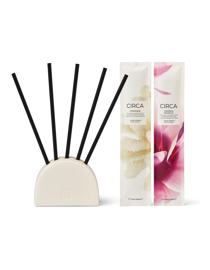 Oceanique and Jasmine and Magnolia Scent Stems Duo