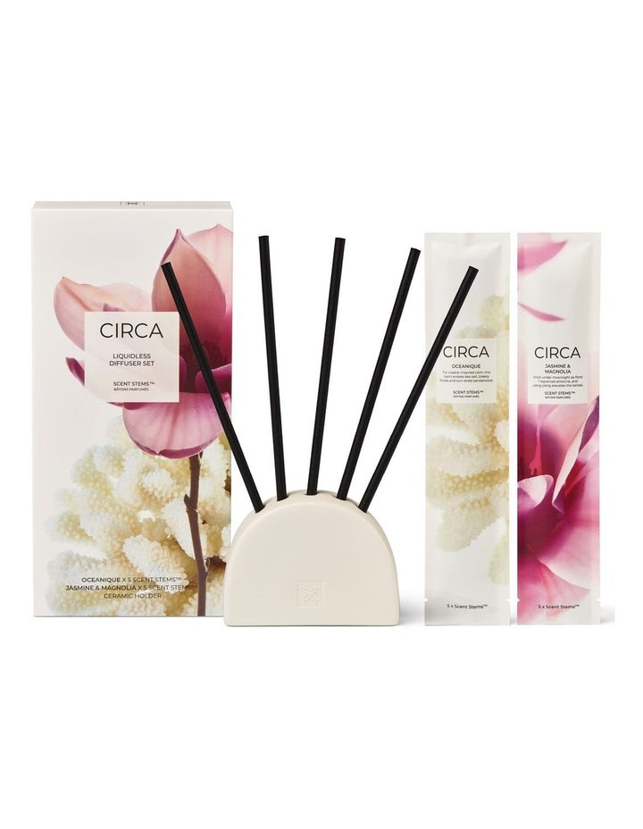 Oceanique and Jasmine and Magnolia Scent Stems Duo