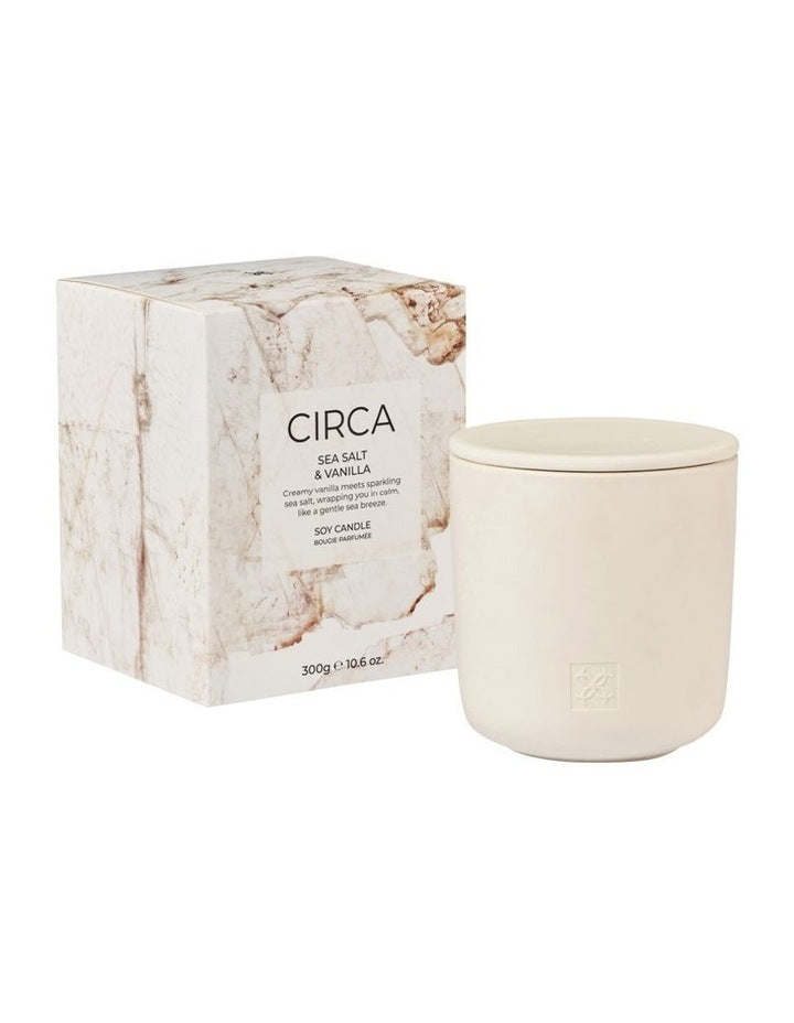 Sea Salt and Vanilla Soy Candle 300g