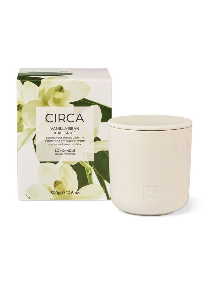 Vanilla Bean & Allspice Soy Candle 300g