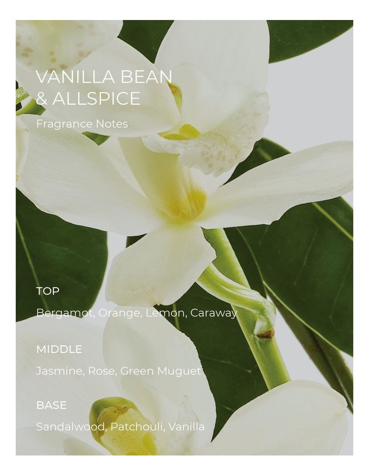 Vanilla Bean & Allspice Fragrance Diffuser 250ml