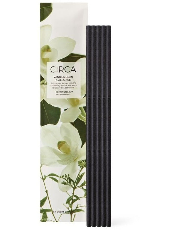 Vanilla Bean & Allspice Refill Scent Stems