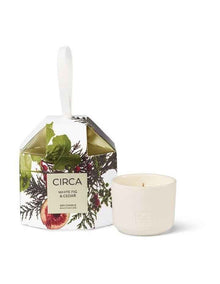 White Fig & Cedar Bauble Soy Candle 70g