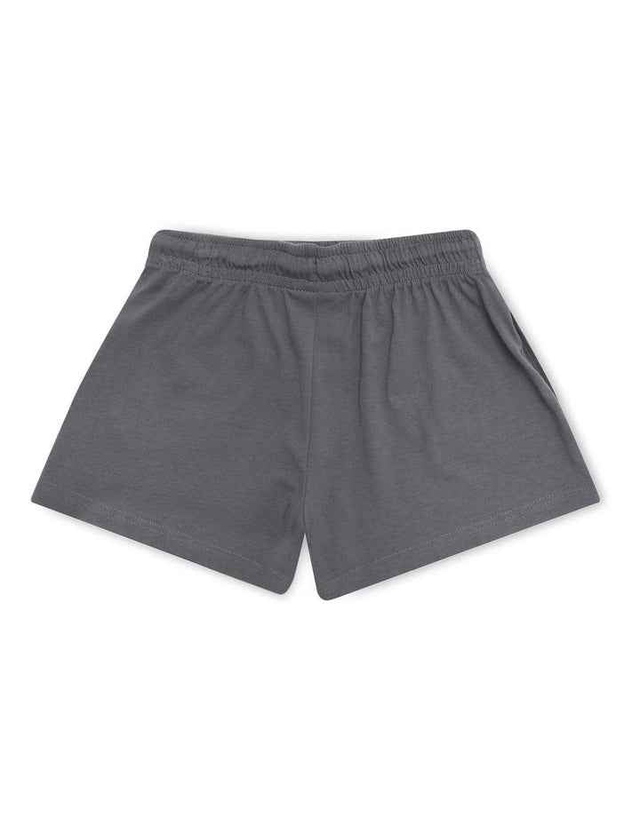 Graphic Jersey Short in Grey