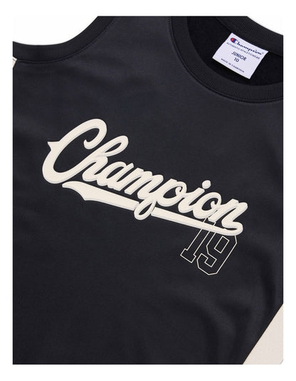 Panel Basketball Jersey T-shirt in Black