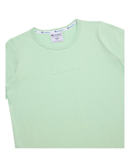 Tonal Script Tee in Green