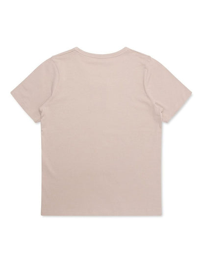 Tonal Script Tee in Grey