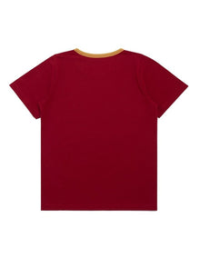 State Fair Ringer Tee in Red
