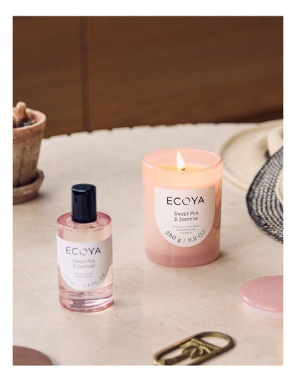 Metro Sweet Pea And Jasmine Candle 280g