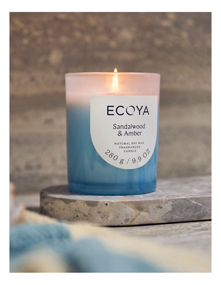 Sandalwood And Amber Metro Candle 280g