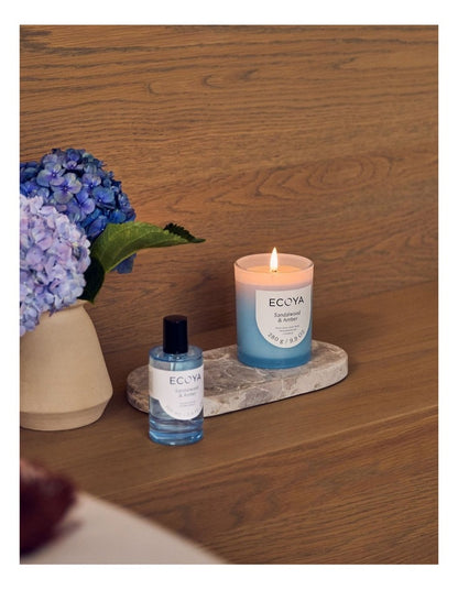 Sandalwood And Amber Metro Candle 280g