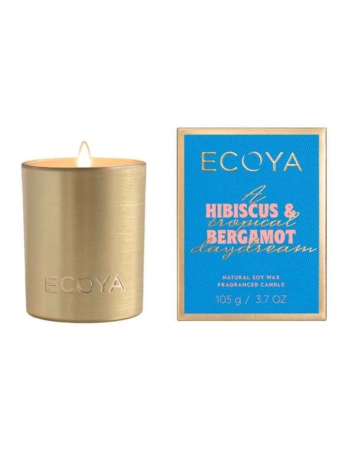 Mini Goldie Candle Hibiscus And Bergamot 105g