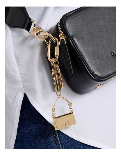 Lyon Bag Charm Accessory in Gold