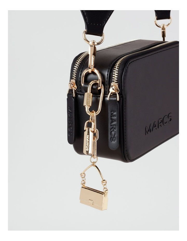Lyon Bag Charm Accessory in Gold