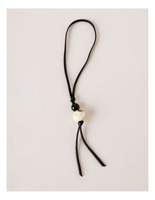 Tortoiseshell Ball Charm Accessory in Natural
