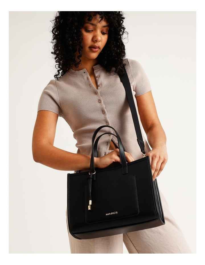 Belfast Tote Bag in Black