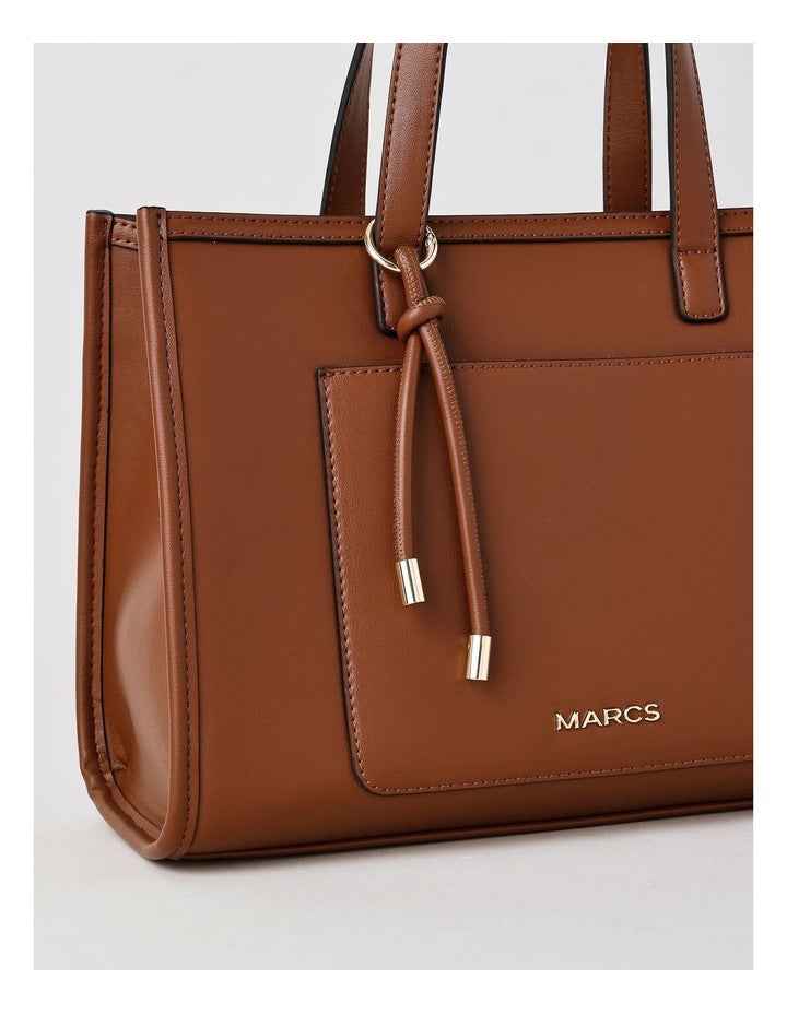 Belfast Tote Bag in Chocolate