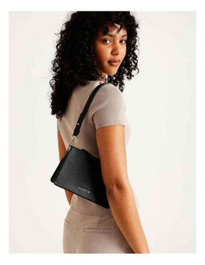 Belfast Shoulder Bag in Black