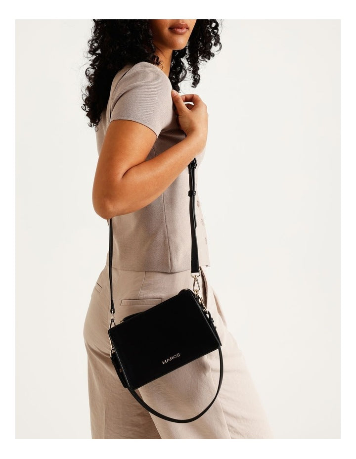 Belfast Shoulder Bag in Black