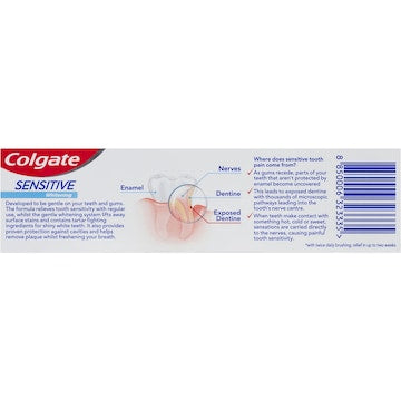 Colgate Sensitive Toothpaste Whitening 110g