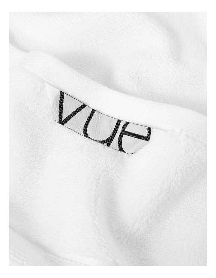 Velour Spa Towel Pack in White