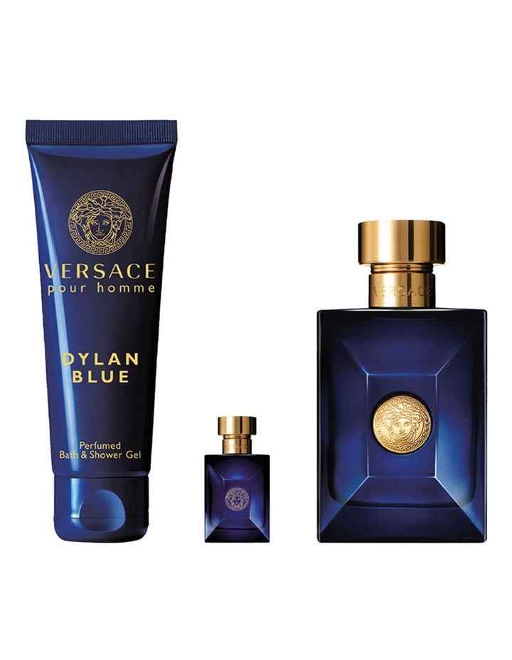 Dylan Blue Pour Homme EDT 100 ml + Bath and Shower Gel 150 ml + EDT 5ml