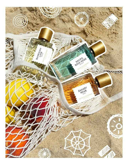 Sunset Hour, Bohemian Lime, Pacific Rock Moss Coast to Coast Trio Set (3x10ml)