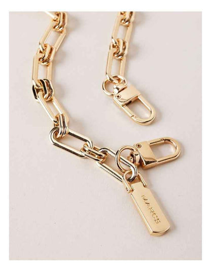 Neiva Shoulder Bag Strap in Gold Chain
