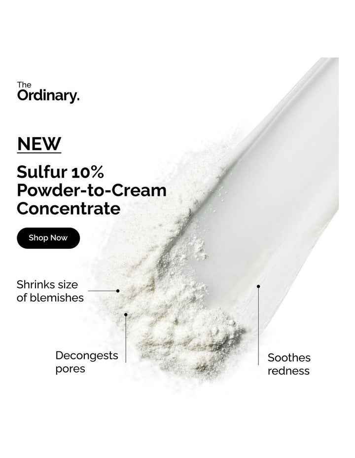Sulfur 10% Powder-to-Cream Concentrate