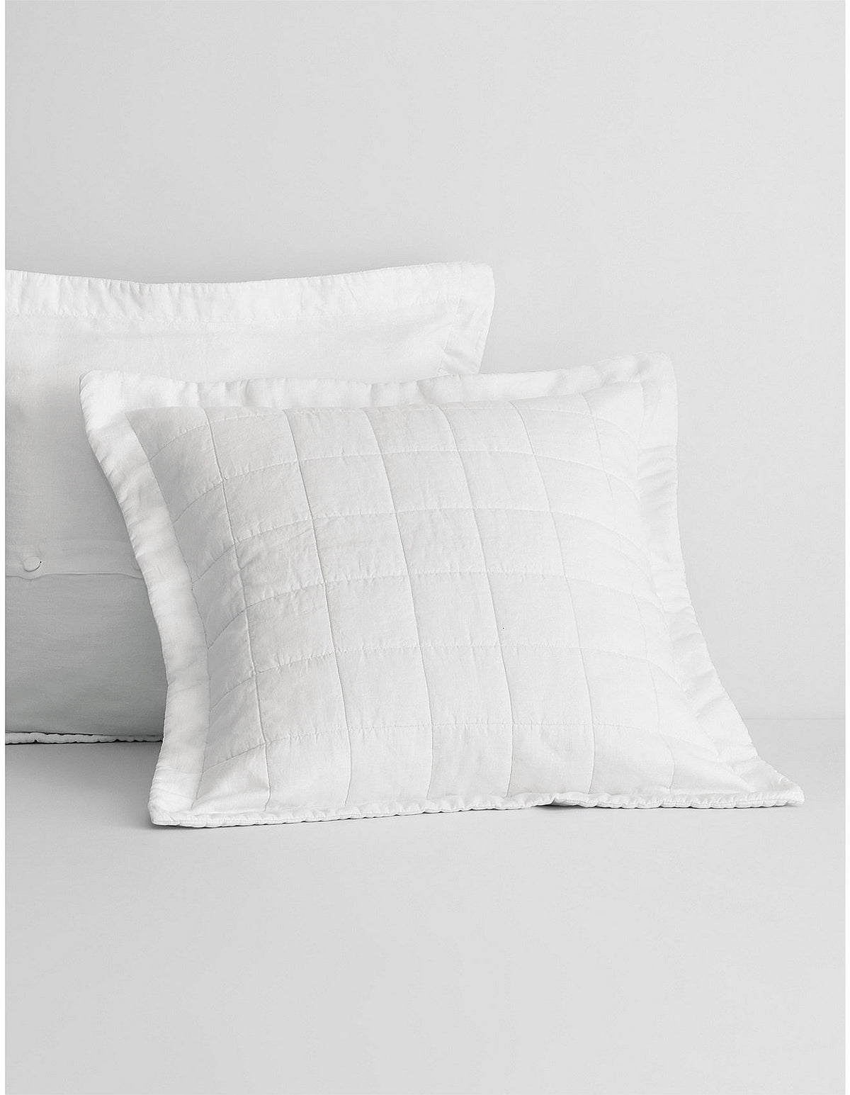 ABBOTSON EUROPEAN SHAM IN WHITE