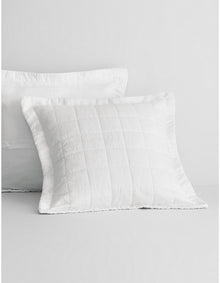 ABBOTSON EUROPEAN SHAM IN WHITE