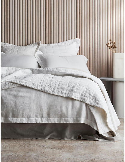 ABBOTSON EUROPEAN SHAM IN WHITE