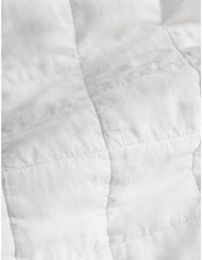 ABBOTSON EUROPEAN SHAM IN WHITE