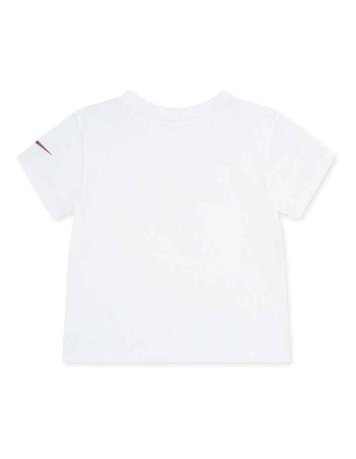 Swoosh On Pointe Graphic Tee In White
