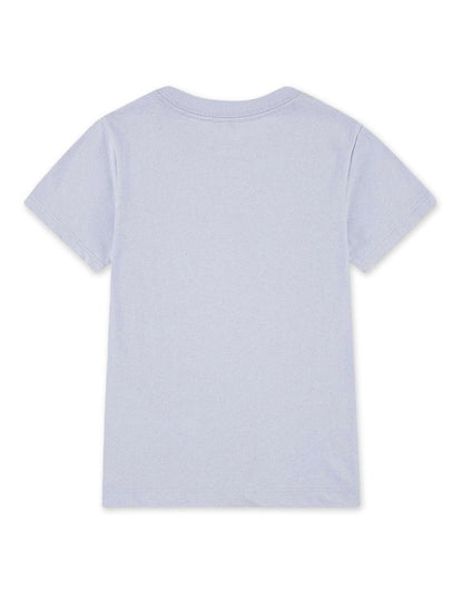 Varsity Prep Heart Tee in Grey