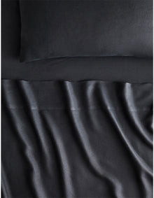ABBOTSON PILLOWCASE PAIR IN CARBON