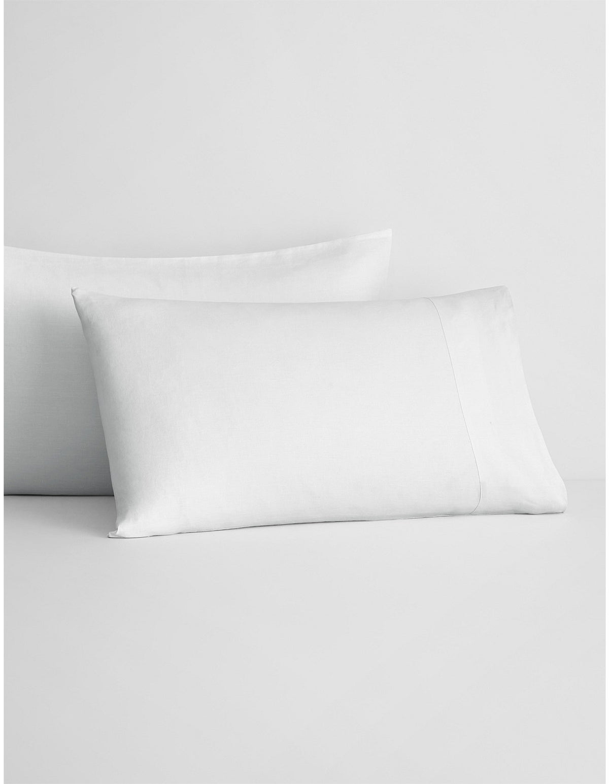 ABBOTSON PILLOWCASE PAIR IN WHITE