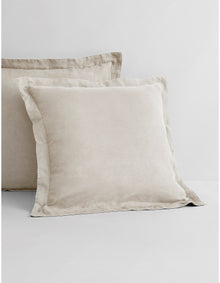ABBOTSON EUROPEAN PILLOWCASE IN FLAX