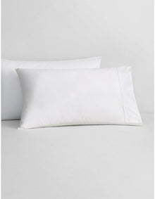 1000TC COTTON SATEEN PILLOWCASE PAIR IN SNOW