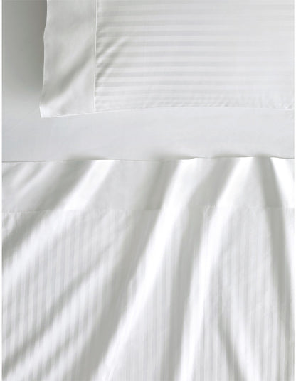 MILLENNIA 1200TC KING FLAT SHEET IN SNOW