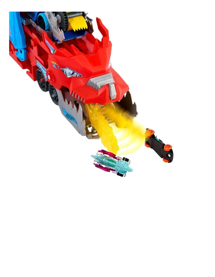 City Hot Wheels Ultimate Dual Dragon Transporter