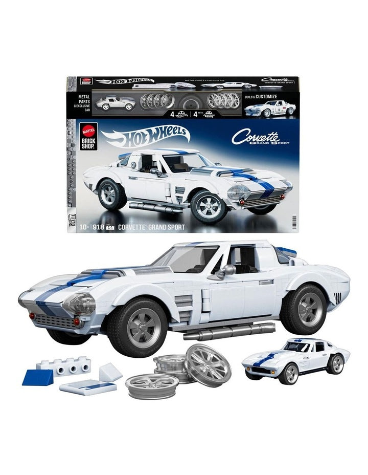 Hot Wheels Corvette Grand Sport Building Set