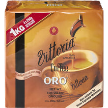Vittoria Oro Ground Coffee Oro 1kg