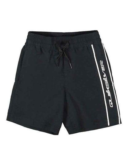 Vert Volley 13 Inch Swim Shorts in Black