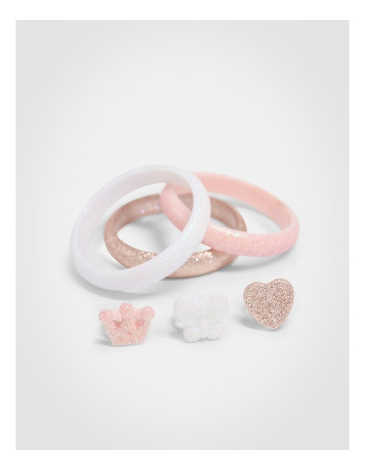 Glitter Bangles in Multi